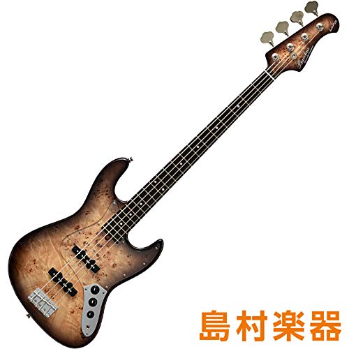 Amazon | Bacchus WL-434 BP DBK-B(ダークブラックバースト) エレキ